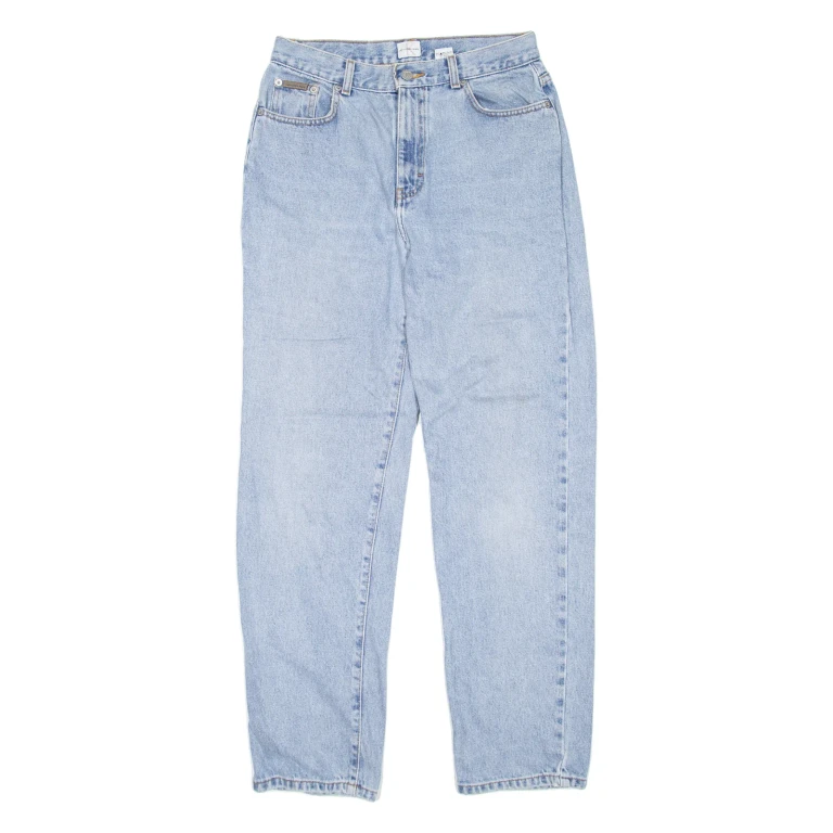 CALVIN KLEIN JEANS Womens Jeans Blue Regular Straight W30 L31