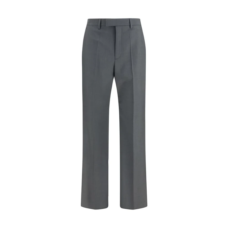 Valentino Gray Wool Oves Aries Dress Pants - Men