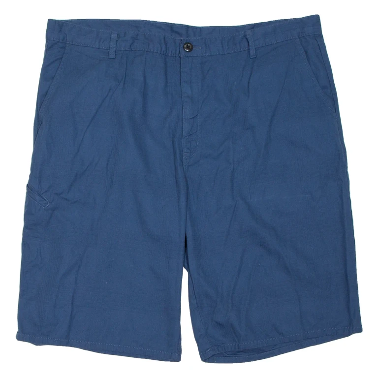DICKIES Mens Workwear Shorts Blue Relaxed 2XL W42