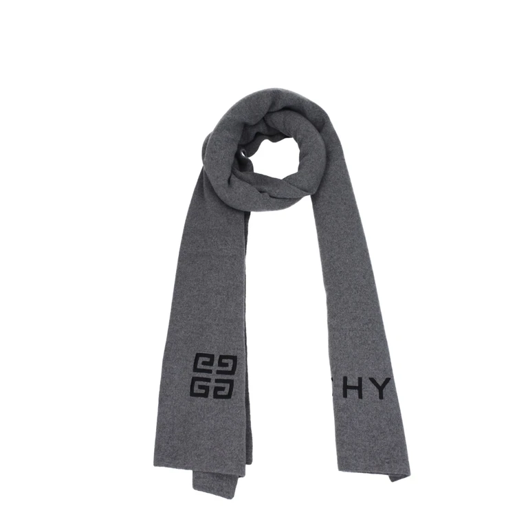 Givenchy Gray Wool Scarf - Men