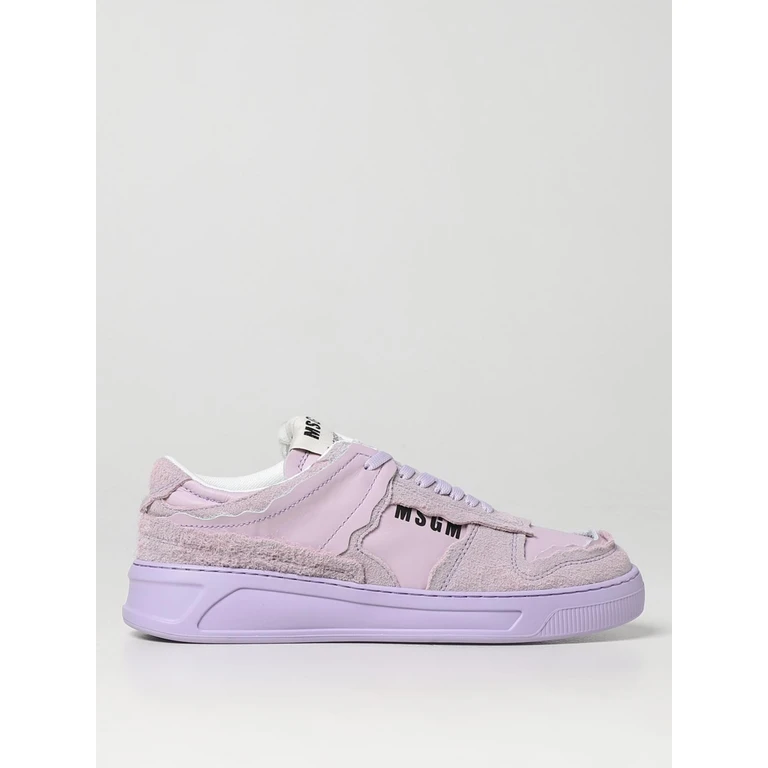 MSGM Acbc x sneakers in leather and RePET (MS183372)