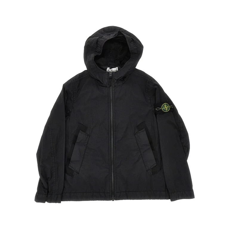 Veste Stone Island Crinkle Reps en nylon pour enfant (8 ans)