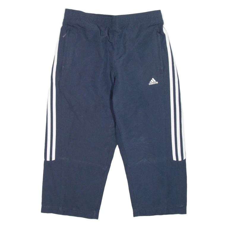 ADIDAS Womens Sports Shorts Blue UK 8 W28