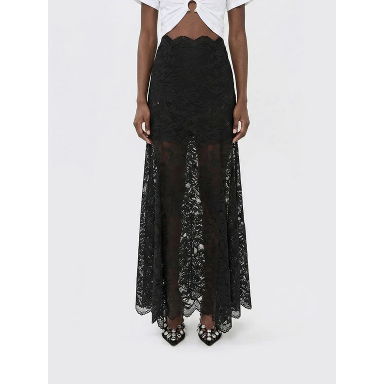 Skirt Woman color Black (26PJJU131PA0170P001)