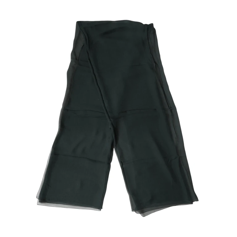 Dolce & Gabbana Dark Green Stole Silk Neck Wrap Shawl Scarf - Men