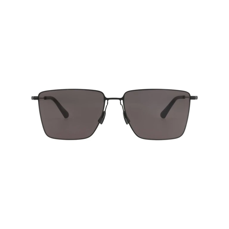 Square-Frame Metal Sunglasses