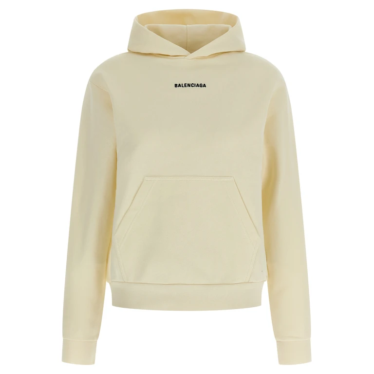 Beige Cotton Sweatshirt Clothing - Women