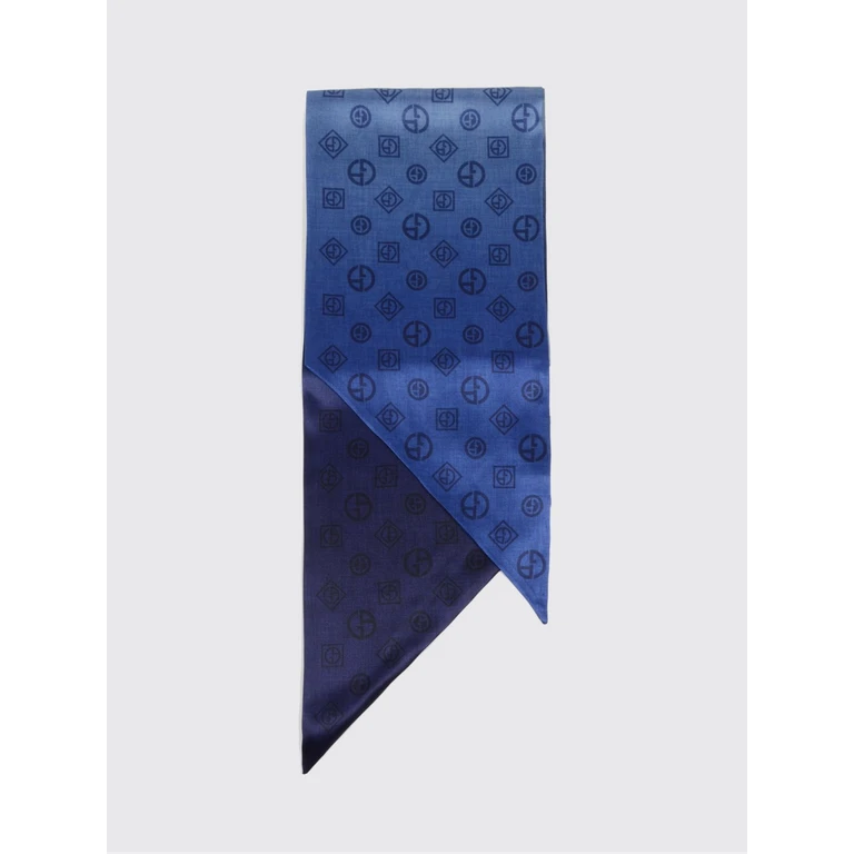 GIORGIO ARMANI Scarf Men color Blue (GM002988TE21481FB055)