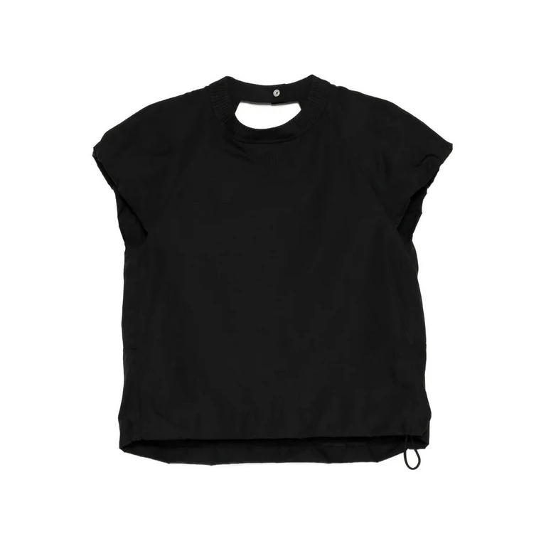 Sacai Pull Col Rond - Noir (2608392BLACK)