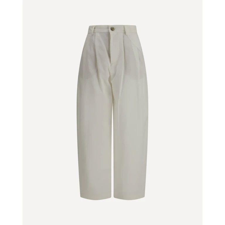 BRUNELLO CUCINELLI Barrel fit Jeans with pockets Female L