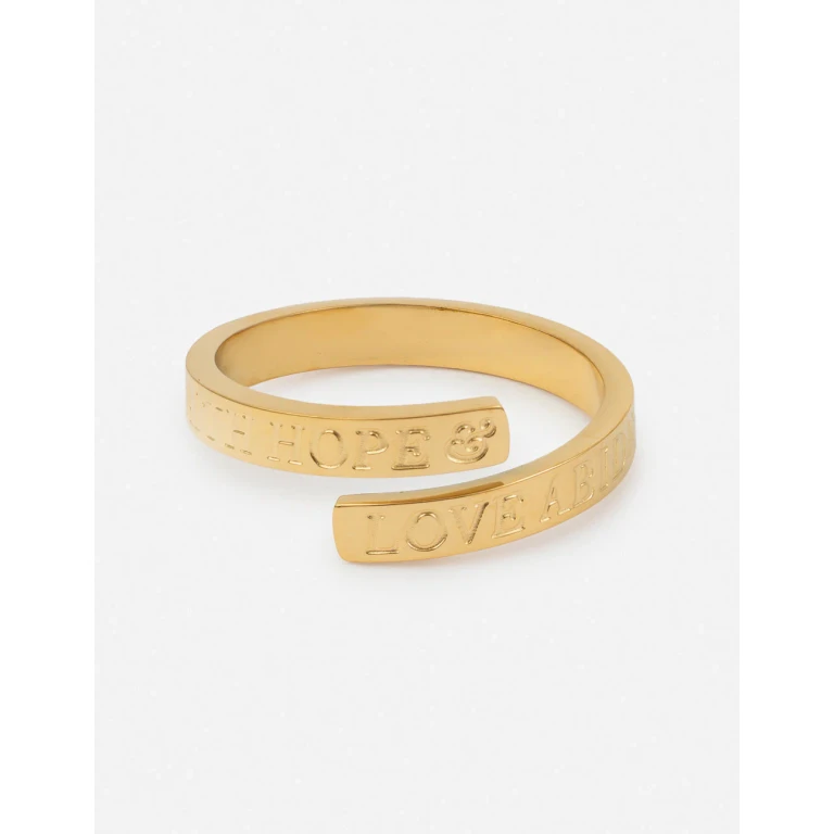 Faith Hope Love Ring