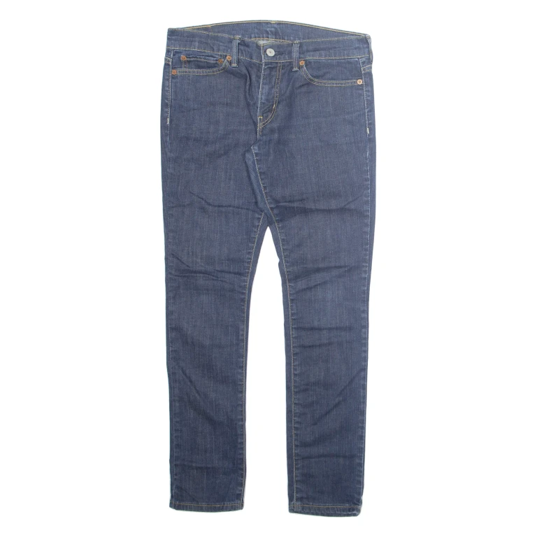 LEVI'S Womens Jeans Blue Regular Skinny W30 L29