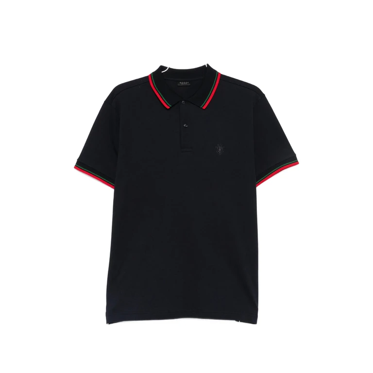 Web-stripe Polo Shirt