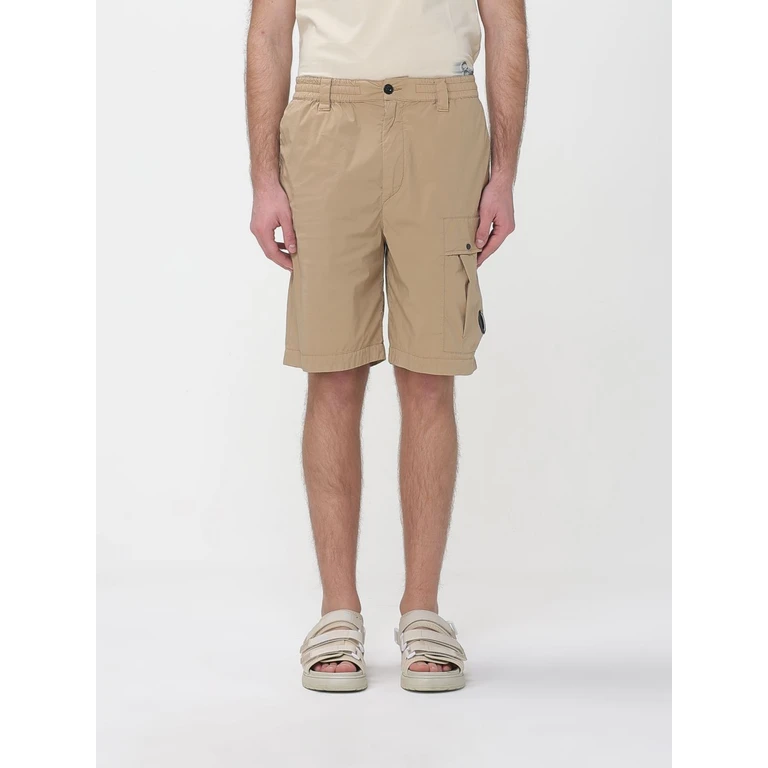 C. P. COMPANY Shorts Men color Beige (20CMBE254A006439G328)