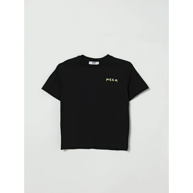 MSGM KIDS T-Shirt Kids color Black (S6MSJUTH003110)