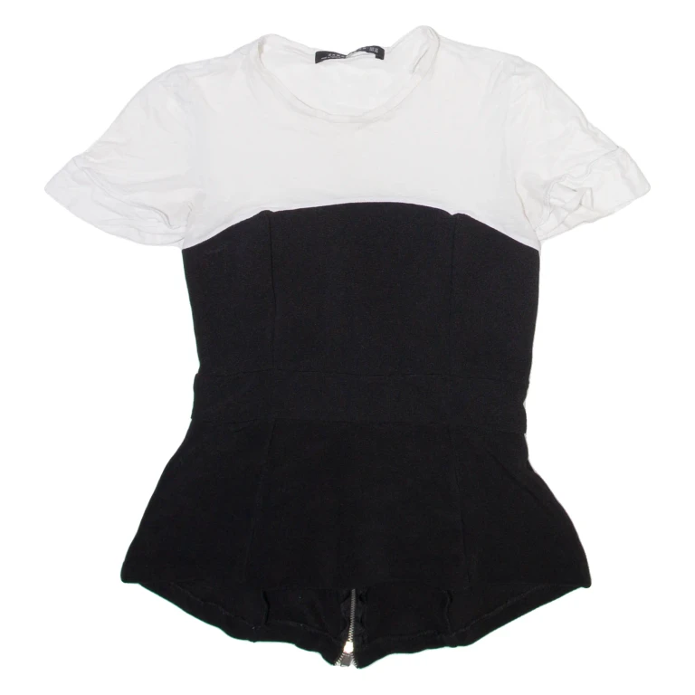 ZARA WOMEN Womens Blouse Black XS