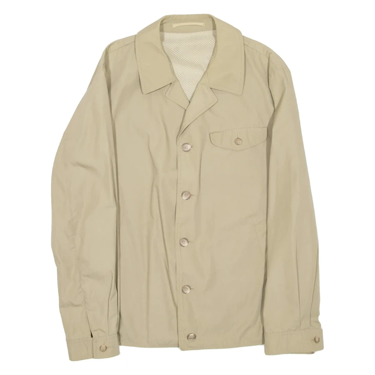 Womens Lined Jacket Beige L
