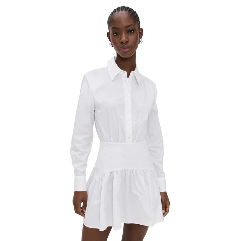 STAUD Rocco Mini Dress Earth 0