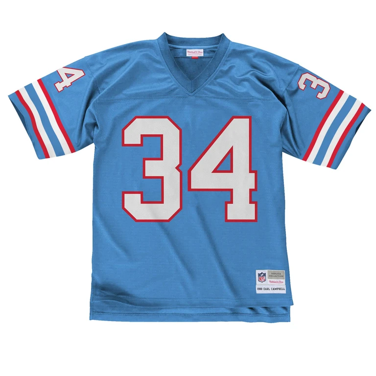 NFL Legacy Jersey Houston Oilers 1980 Earl Campbell Jerseys