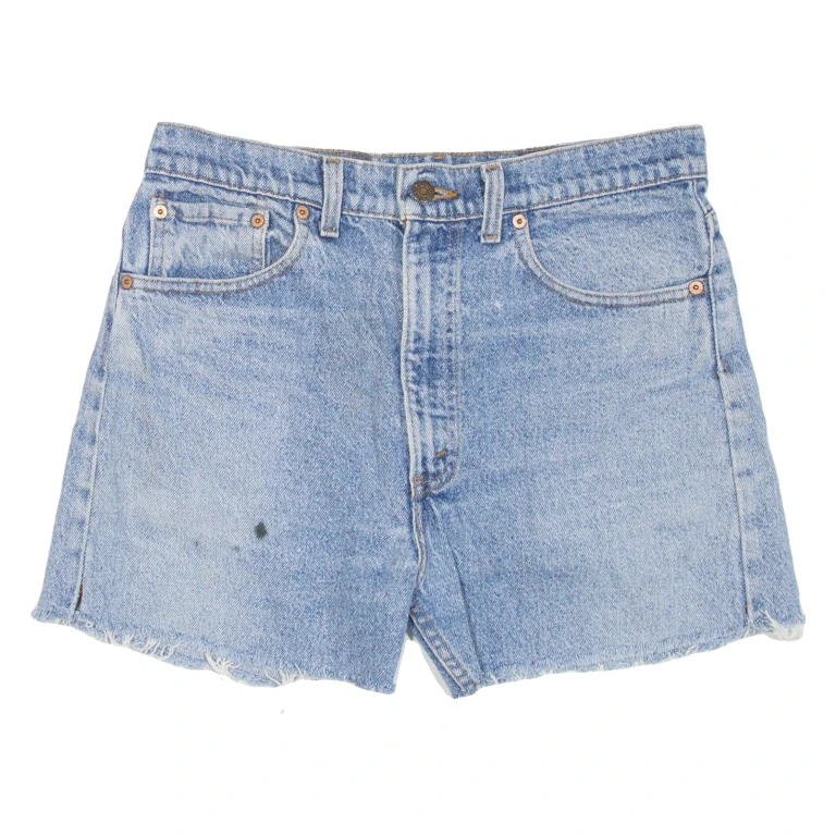 LEVI'S 505 Womens Denim Shorts Blue Classic M W30
