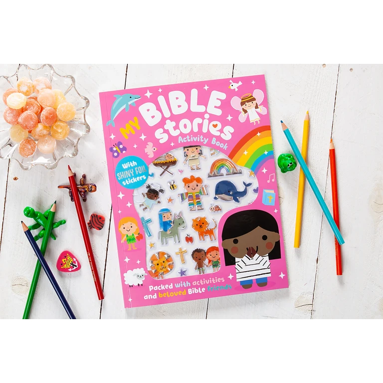 My Bible Stories Activity Book (Pink)