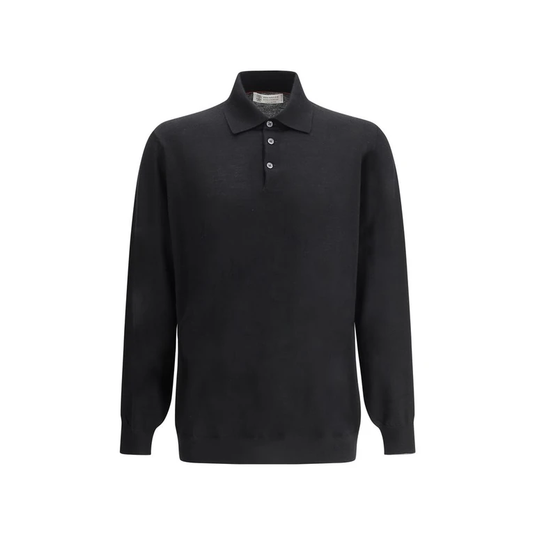 Black Cashmere Dress Shirt - Men