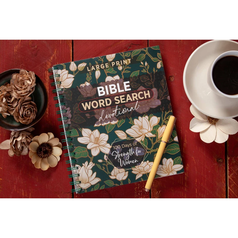 100 Days of Strength for Women (Word Search Devotional)