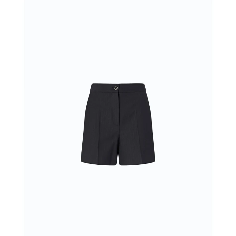 Short tailleur en laine mélangée stretch - 36