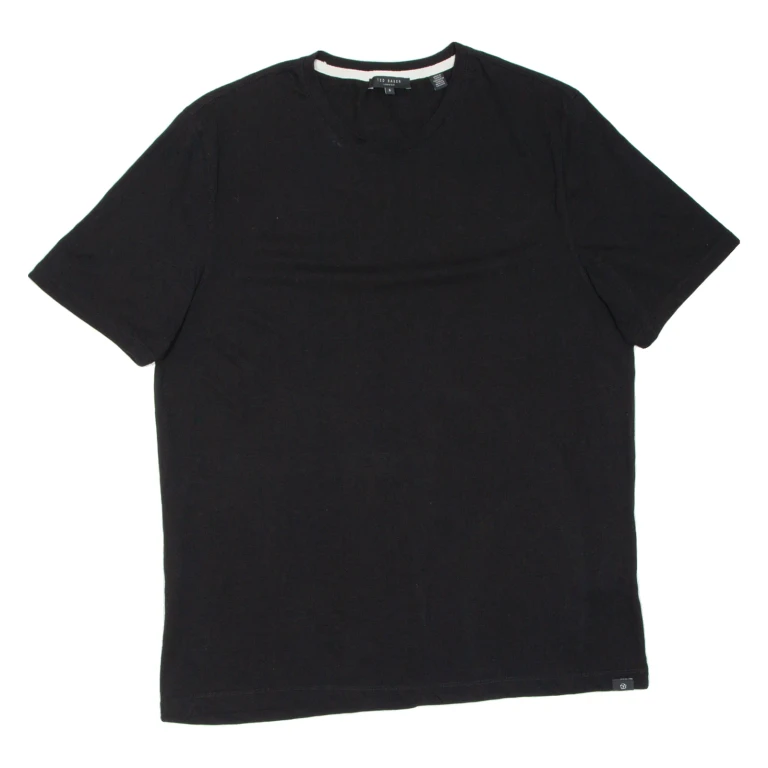 TED BAKER Mens T-Shirt Black XL
