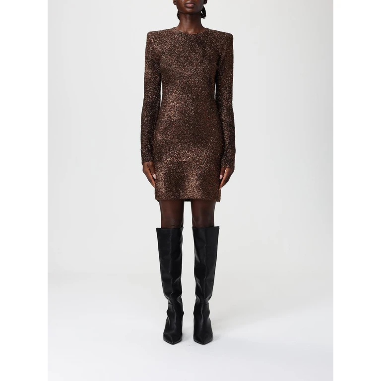 LIU JO Dress Woman color Brown (MF5236MA10R04109)