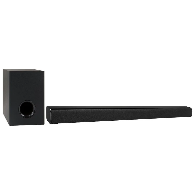 37" Black Sound Bar with Wireless Subwoofer
