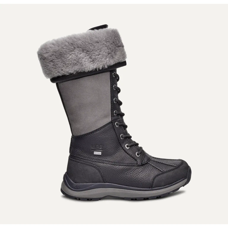 [1095142-blk] Womens Ugg Adirondack Boot Iii 'black' - Black/grey