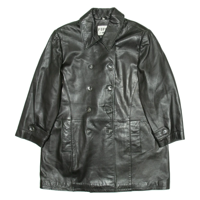 PEPICO Womens Jacket Black Leather M