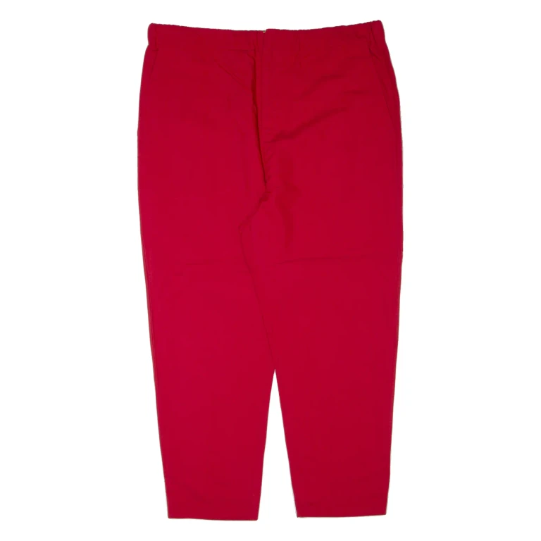 MARNI Womens Trousers Red Regular Tapered Viscose W38 L25