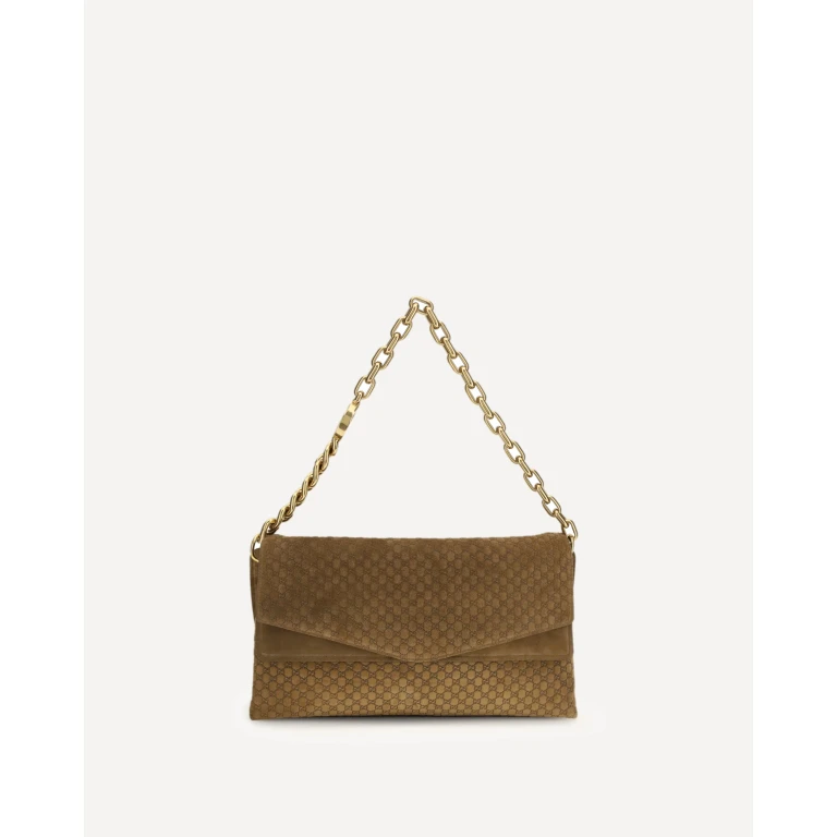 Large suede Shoulder Bag Female UNI