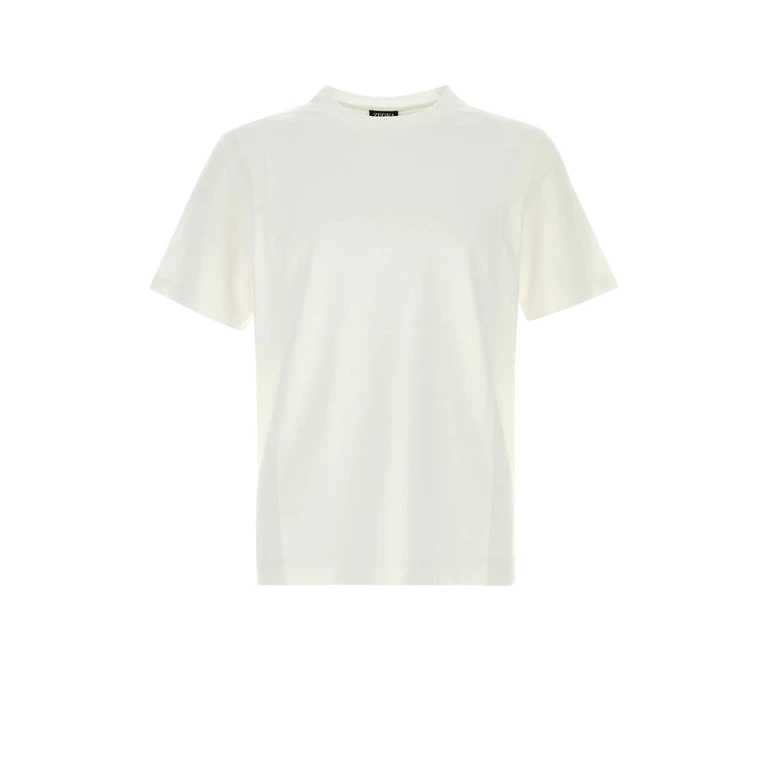 Zegna White Cotton T-Shirt N00 Exterior - Men