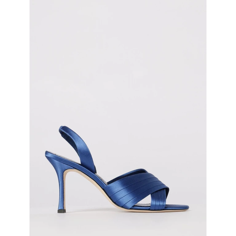 Heeled Sandal Woman color Royal Blue (126313600014326)