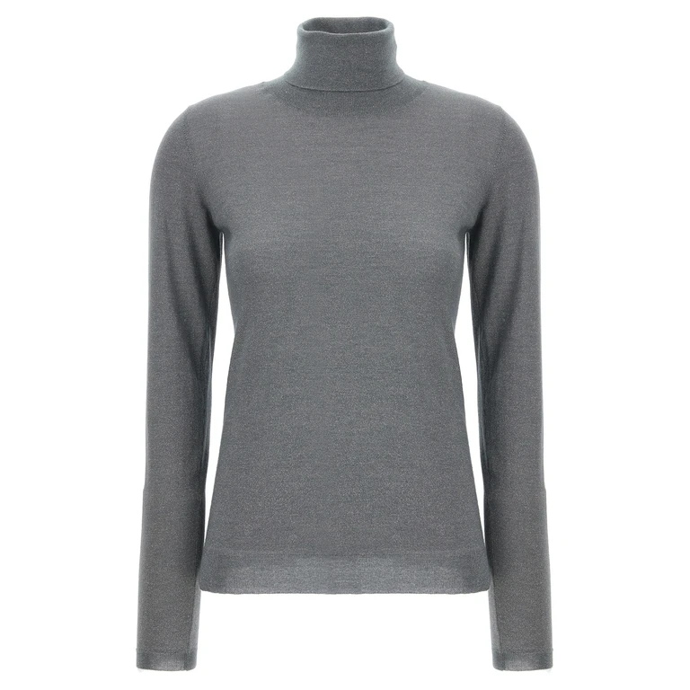 Brunello Cucinelli Gray Cashmere Cardigan Clothing - Women