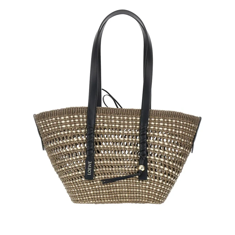 Braided palm medium 'Braid' basket bag Woman One Size