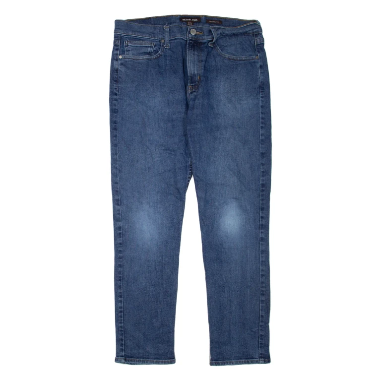MICHAEL KORS Parker Womens Jeans Blue Slim Straight W32 L30