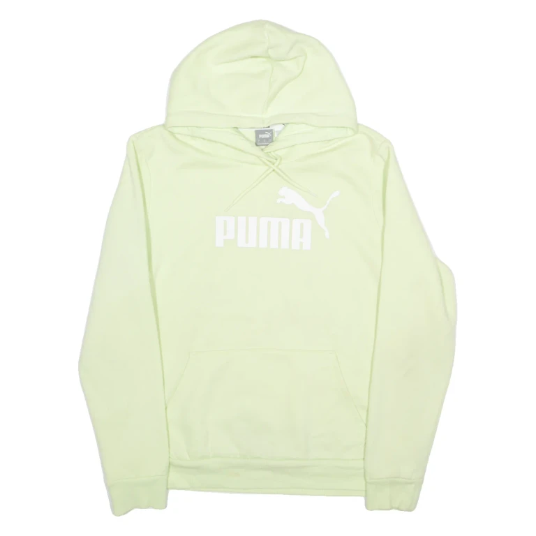 PUMA Womens Green Hoodie L