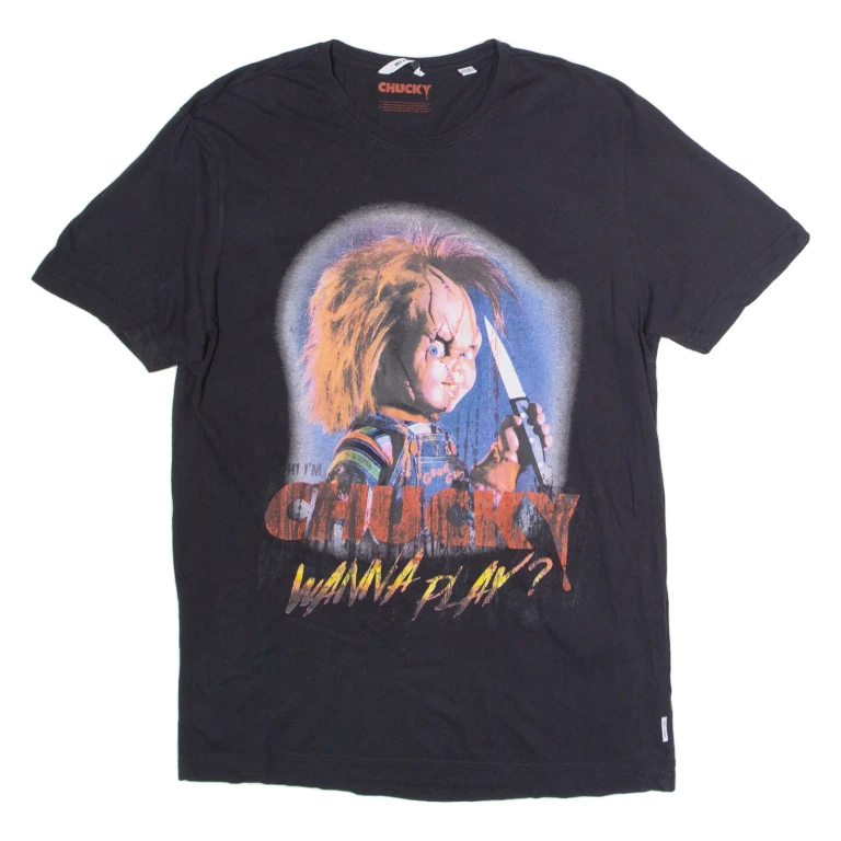 ONLY AND SONS Chucky Mens T-Shirt Black Crew Neck M