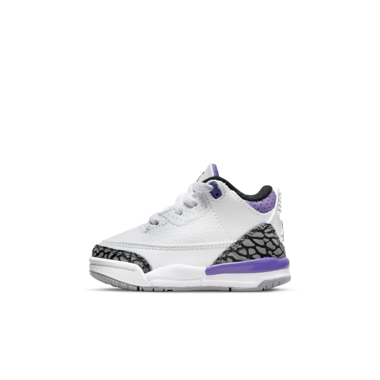 Toddlers Retro 3 Td 'Dark Iris' Sneakers