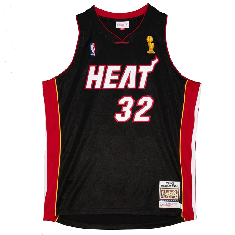 NBA Authentic Road Finals Jersey Heat 05-06 Shaquille O'Neal Jerseys