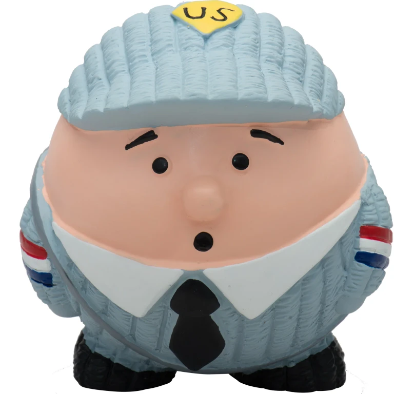 Matty Mail Carrier Ruff-Tex Latex Ball Dog Toy, Large