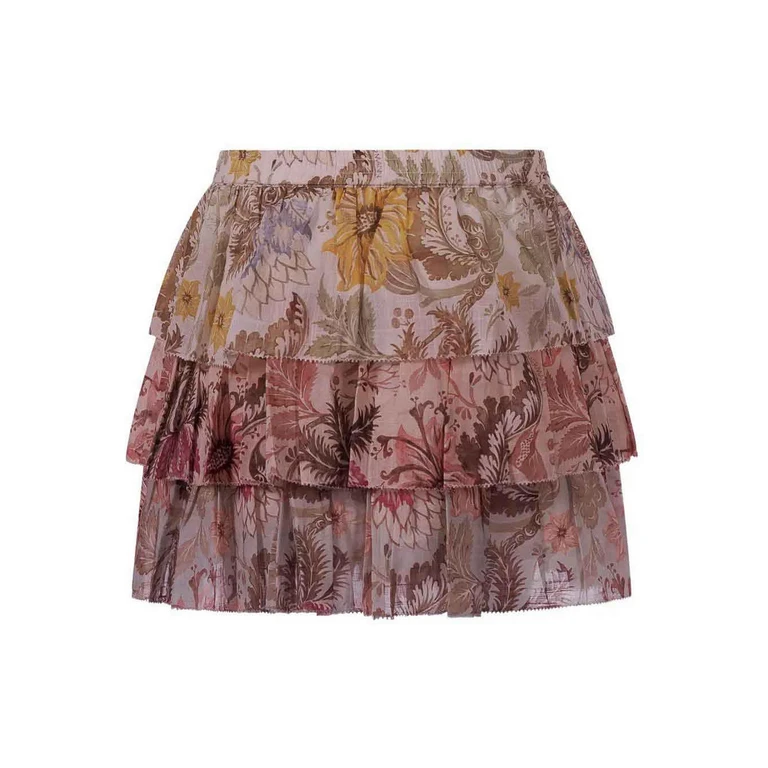 Jupe Midi - Multicolore (6097SRS263KSPLICED)