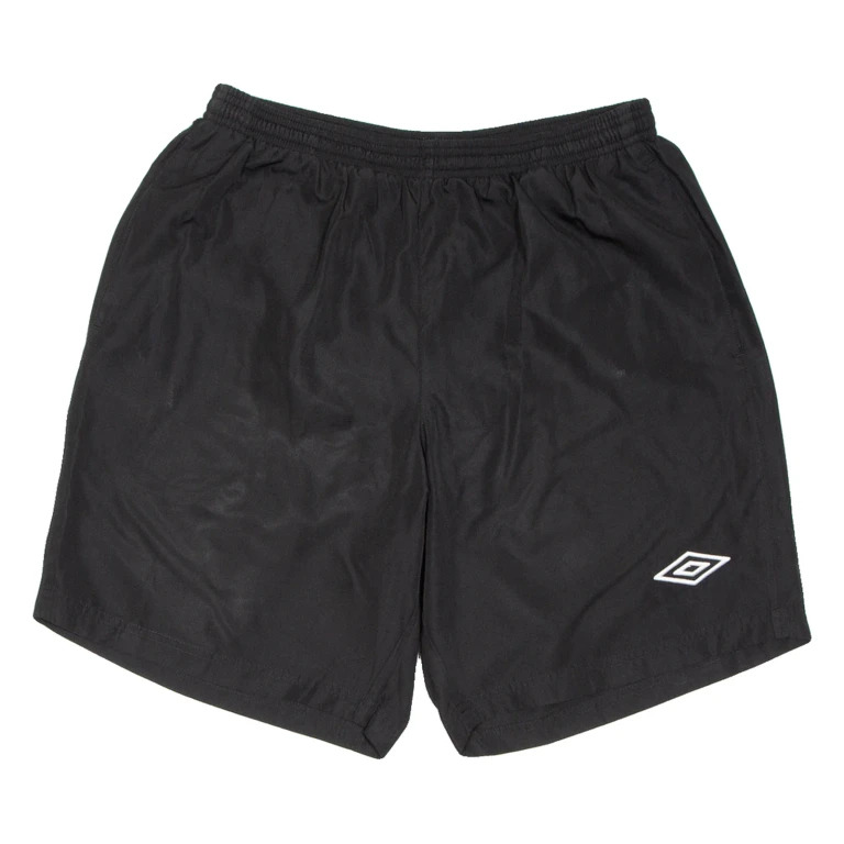 UMBRO Mens Sports Shorts Black Relaxed L W28