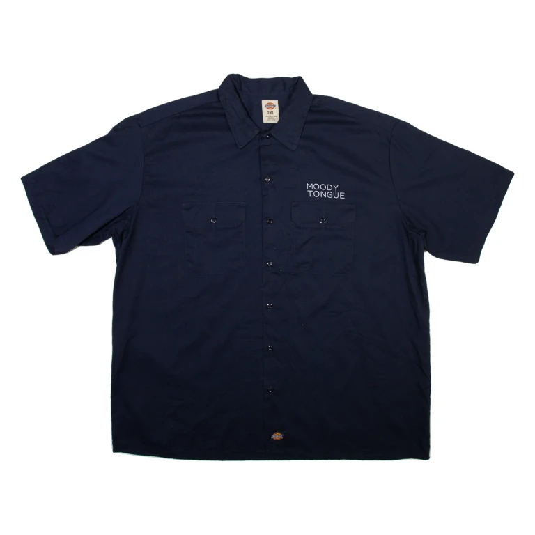 DICKIES Mens Worker Shirt Blue 2XL