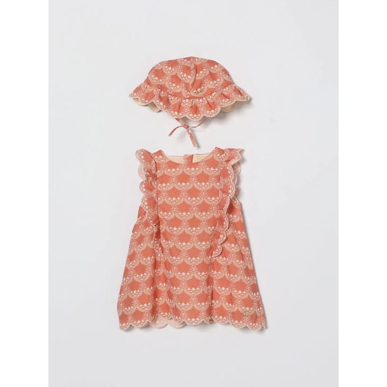 CHLOÉ Jumpsuit Kids color Pink (C2093245U)
