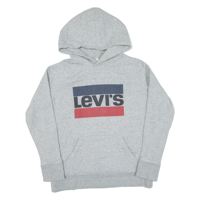 LEVI'S Womens Grey Hoodie XS
